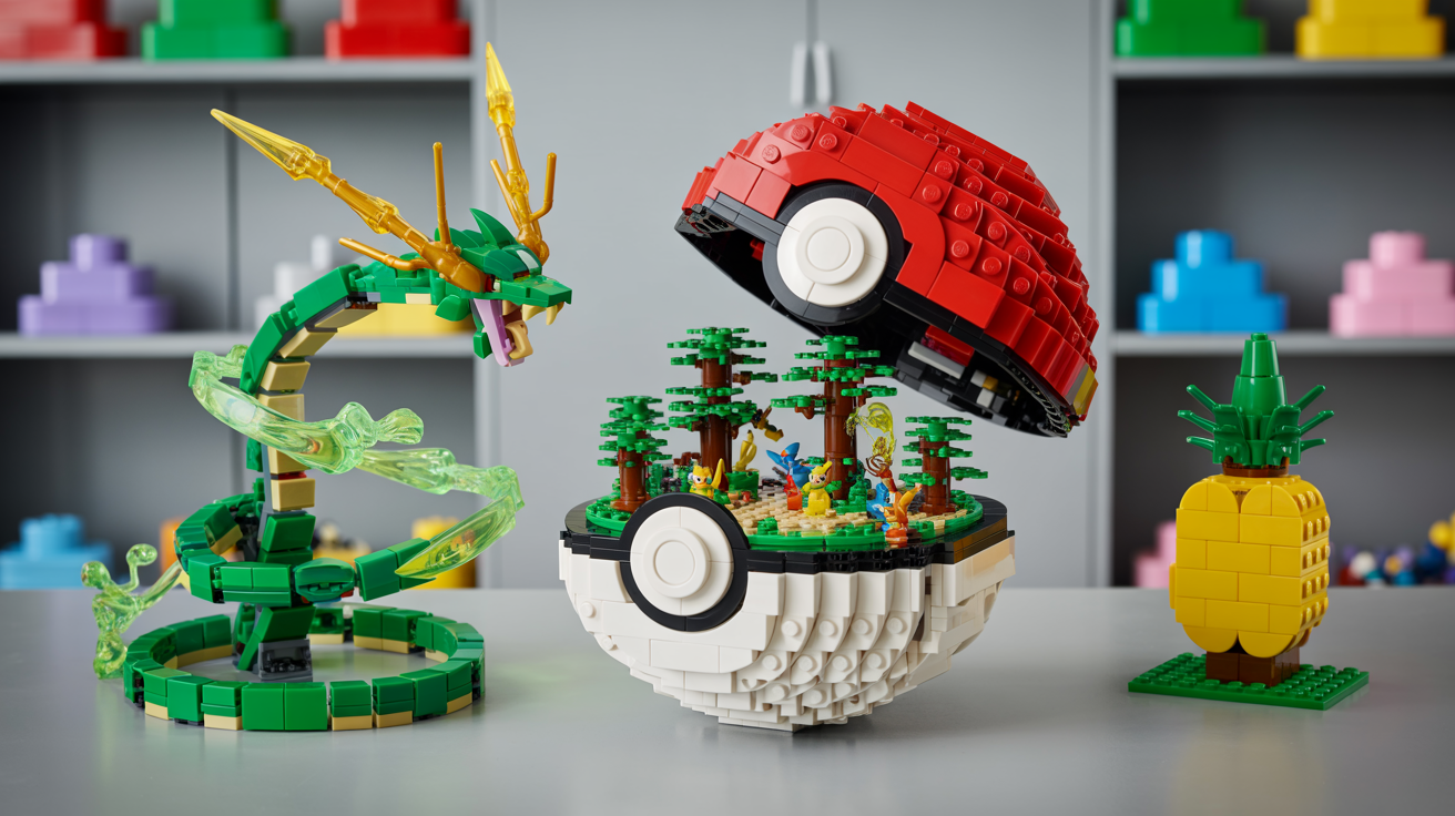 LEGO W 2026 Roku: Pokémon, Dragon Ball i Powrót SpongeBoba W Nowych Zestawach